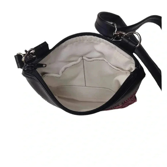 Echoes In  The Attic Pink Geometric Crossbody Purse - Picture 3 of 7